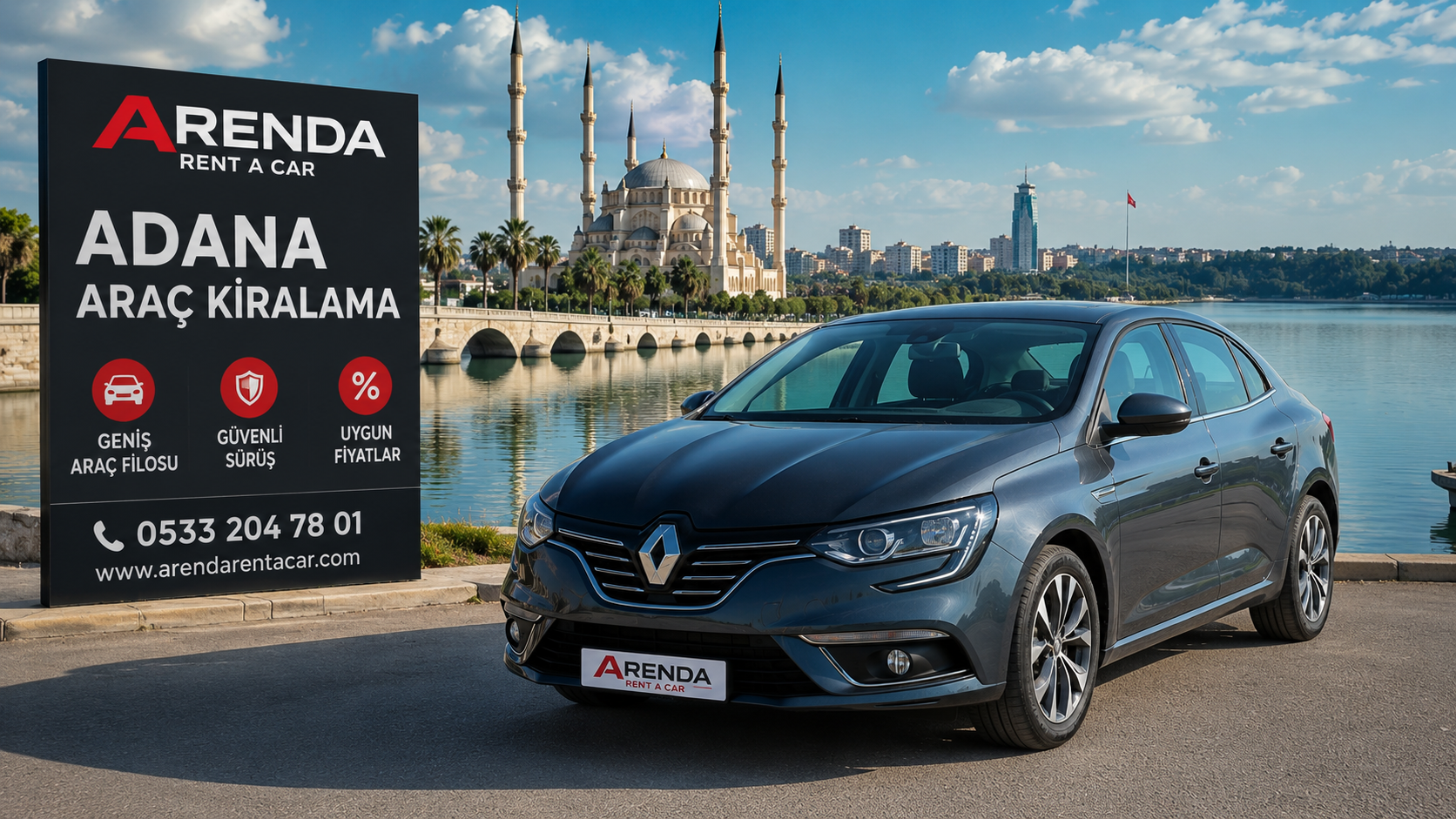 Adana Araç Kiralama ve Çukurova Havalimanı Araç Kiralama Hizmetleri