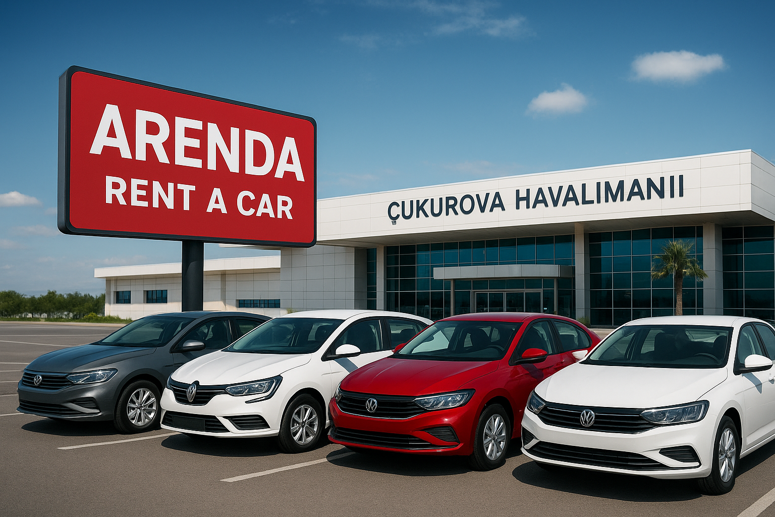 Arenda Rent a Car ile Çukurova Havalimanı’nda Uygun Fiyatlı Araç Kiralama
